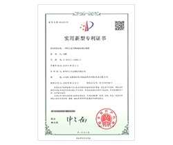 實(shi)用(yong)新型專利證(zheng)書